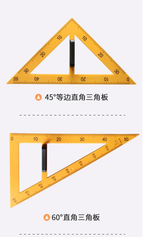 一尺一规，开启几何之美 教学三角板套装的讲台使命